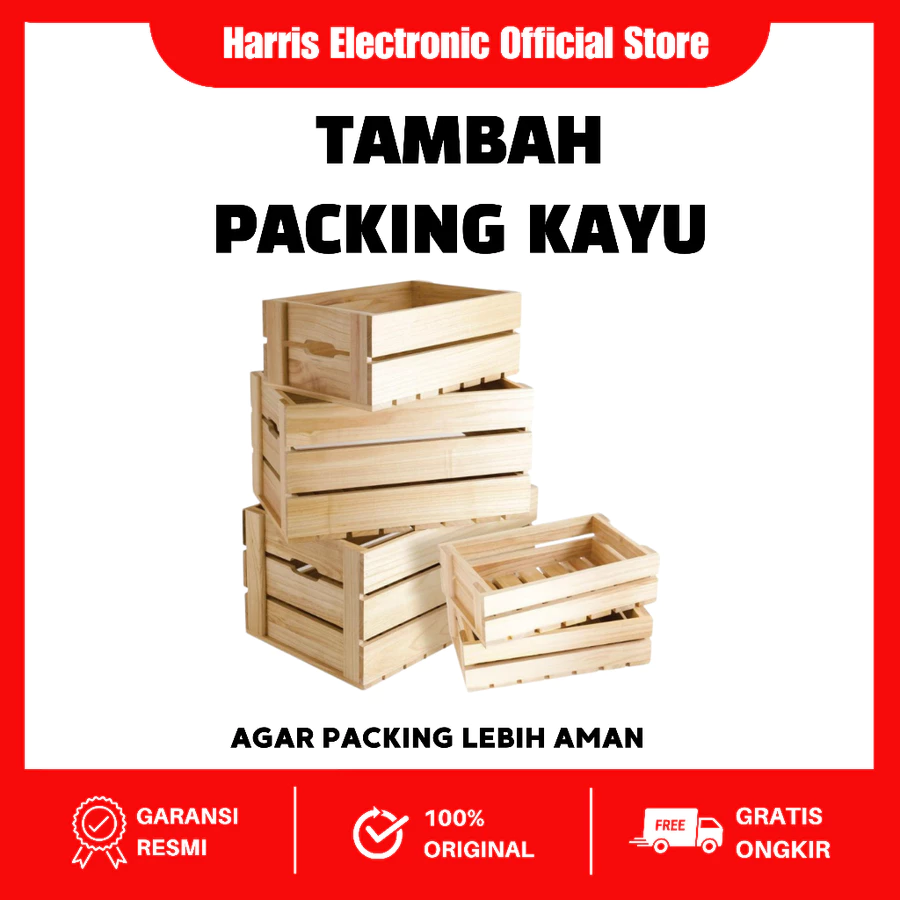 Tambahan extra packing kayu